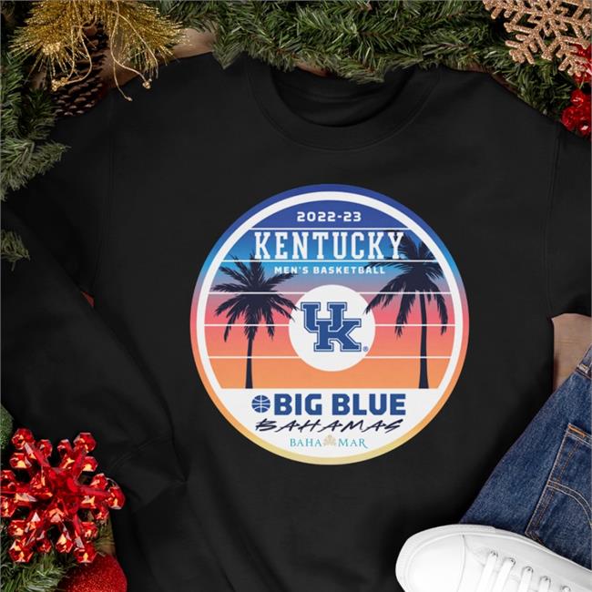 Big O Kentucky Men’s Basketball 2022-23 Kentucky Basketball Big Blue Bahamas Shirt