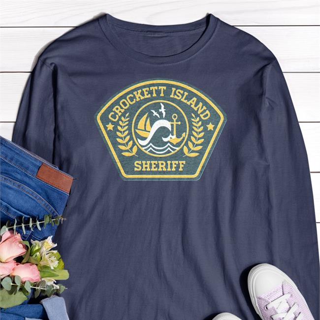 Cottonbureau Merch Crockett Island Sheriff Shirt Alanah Pearce
