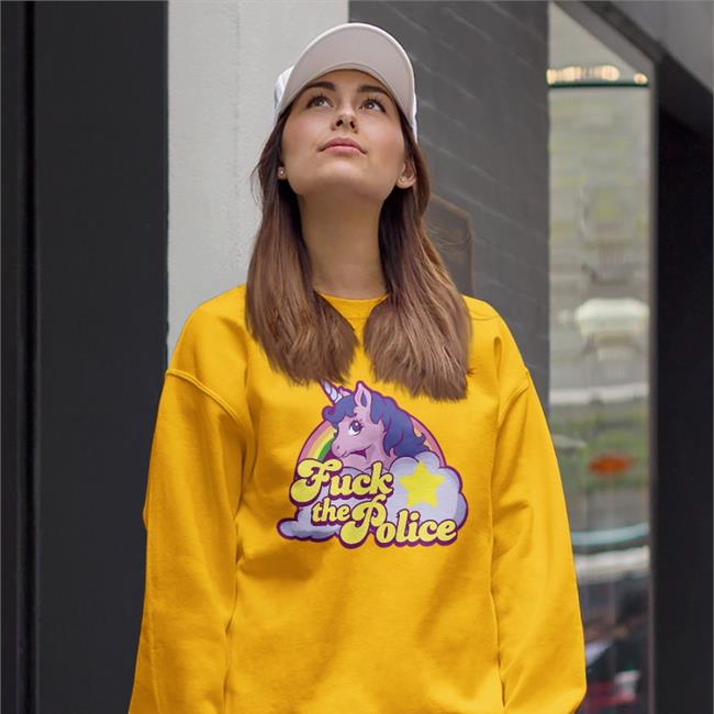 Unicorn Fuck The Police Hoodie Axel Folio