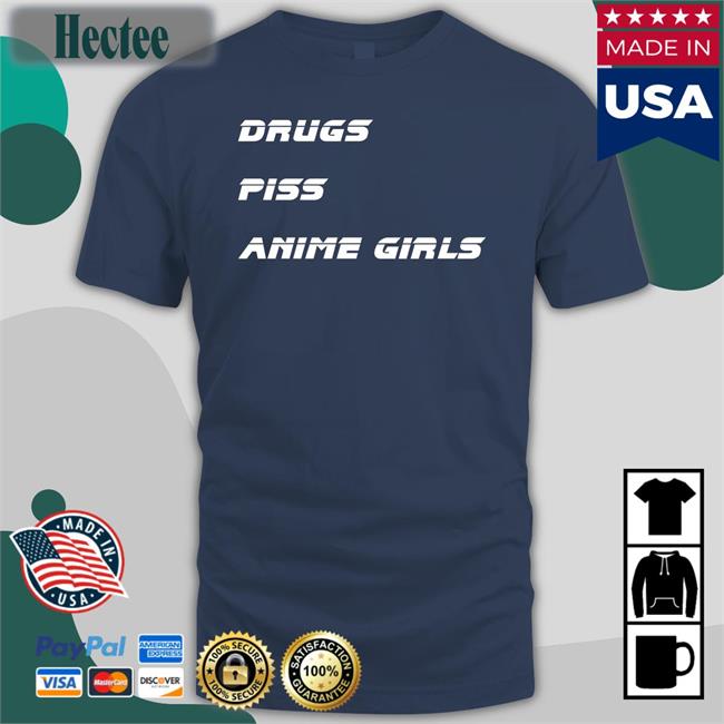 Drugs Piss Anime Girls Long Sleeve T Shirt