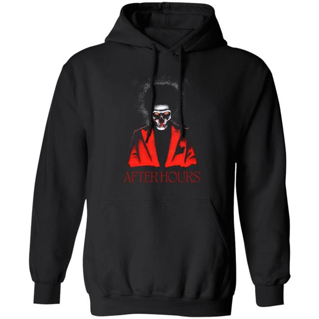 After Hours Skulls Hoodie Malik Monk The Weeknd After Hours Hoodie