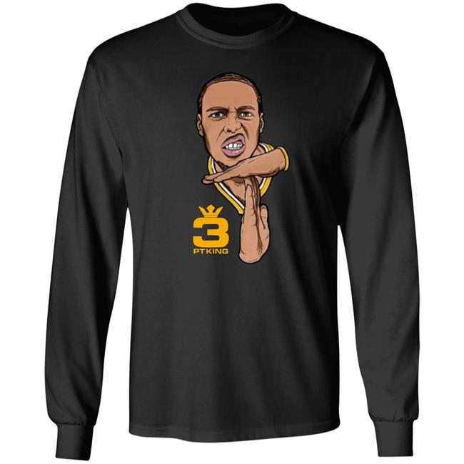 3 Ptking Long Sleeve T Shirt Shopwarriorsworld Three Ptking Long Sleeve T Shirt