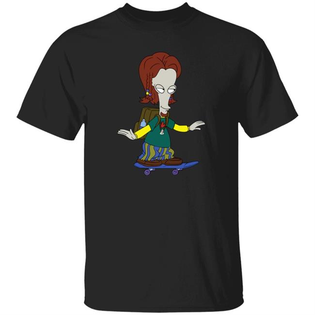 American Dad Skateboarding Roger Art Board Shirt Fractals Out Now