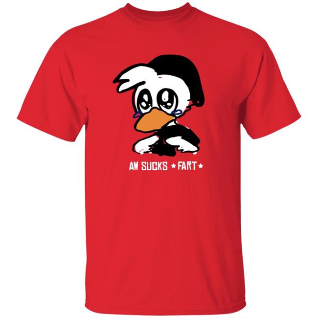 Aw Sucks Fart Shirt Webster Duck