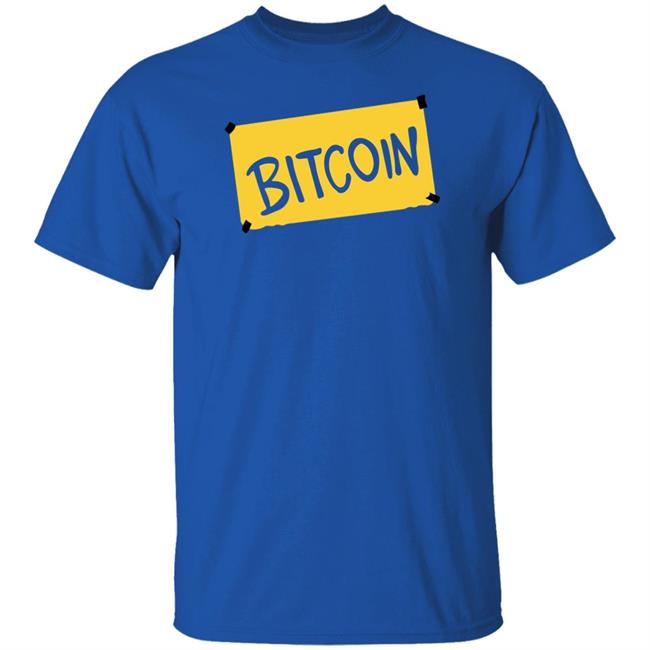 Bitcoin Magazine Merch Bitcoin Sign T-Shirt