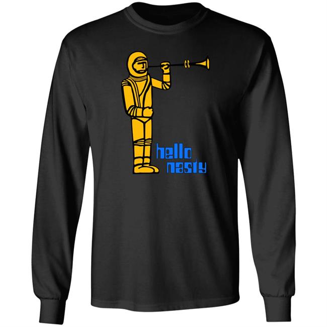 Hello Nasty Long Sleeve Shirt Beastie Boys Store