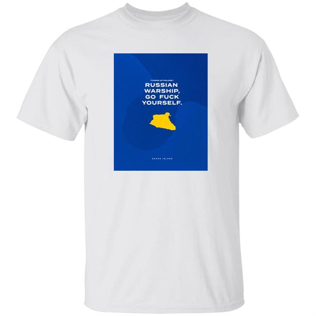Turns Up Volume Russian Warship Go Fuck Yourself Snake Island Shirt Hoodie Sweatshirt