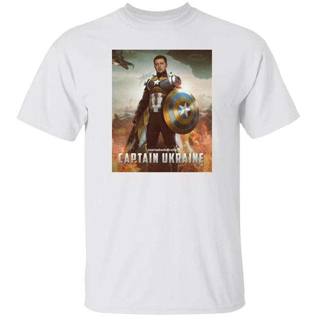 Seladadefruta Captain Ukraine Shirt Володимир Зеленський Seladadefruta Captain Ukraine Shirt