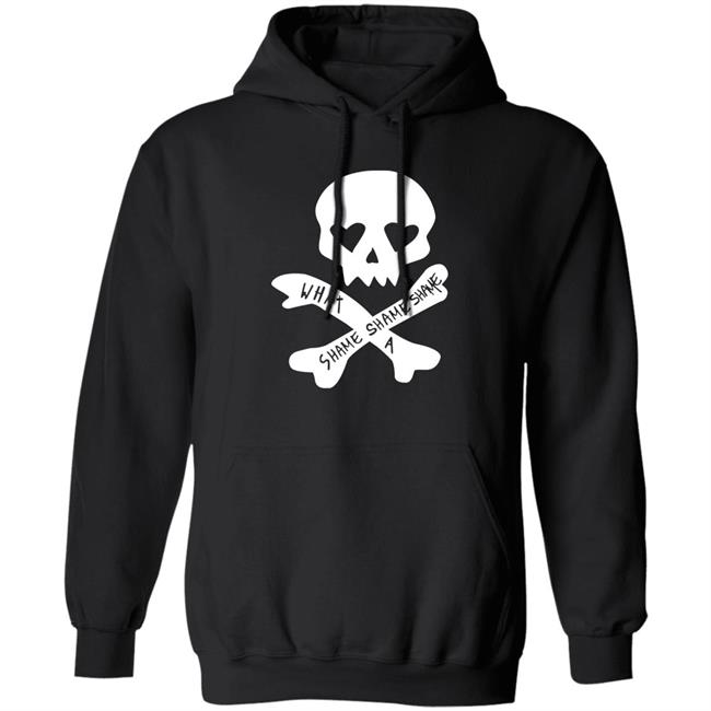 What A Shame Shame Shame Hoodie Yungblu Merch What A Shame Shame Shame Skull Hoodie