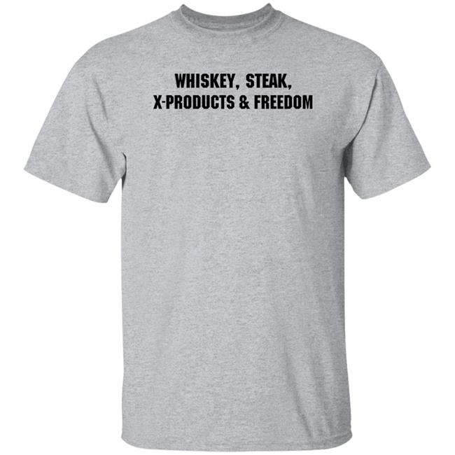 Whiskey Steak X Products Freedom Shirt Mrs. Ashley