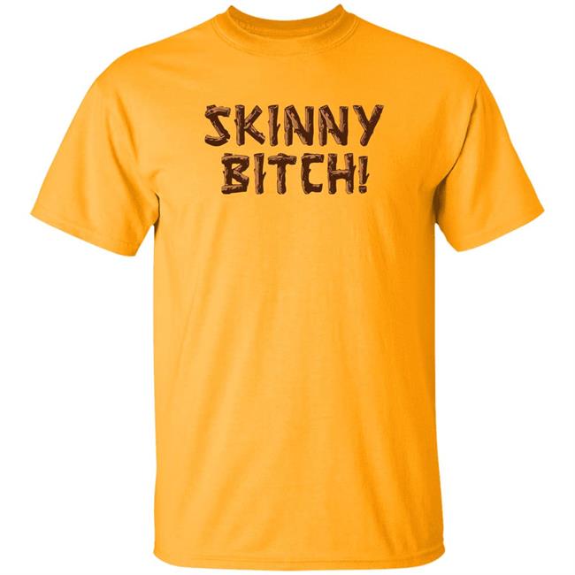 Skinny Bitch Shirt As Worn By Lindsay Lohan - Skinny Bitch Y2k Slogan Shirt Skinny Bitch Shirt As Worn By Lindsay Lohan - Skinny Bitch Y2k Slogan Shirt