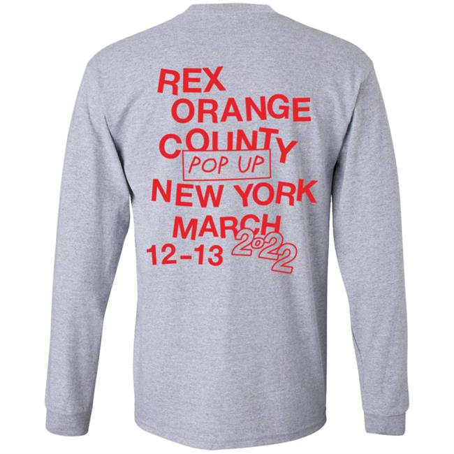 Rex Orange County Pop Up New York March 12-13 2022 Shirt Rex Orange County Store I Like Ny Shirt Rex Orange County Pop Up New York March 12-13 2022 Shirt Rex Orange County Store I Like Ny Shirt