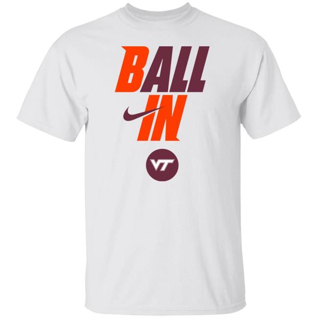 Ball In Virginia Tech Football Shirt Treadmill Horse