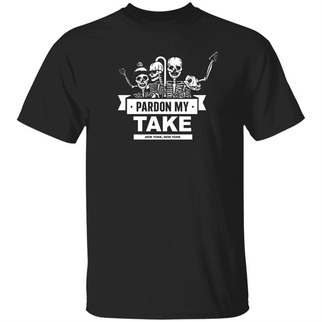 Barstool Sports Store Pardon My Take Skeletons Logo Hoodie