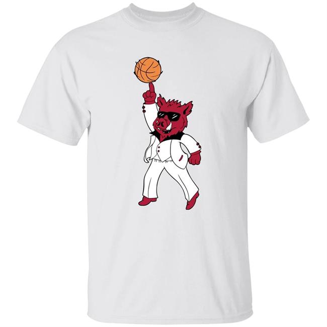 Barstool Sports Merch The Ark Dancing Hog Shirt Barstool Arkansas