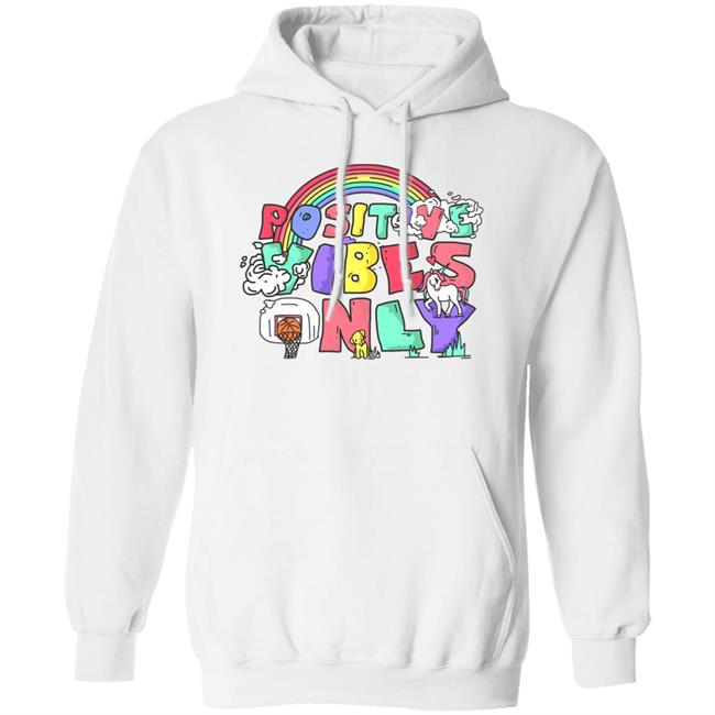 Dave Portnoy Positive Vibes Only Hoodie Barstool Sports Store Bet 100