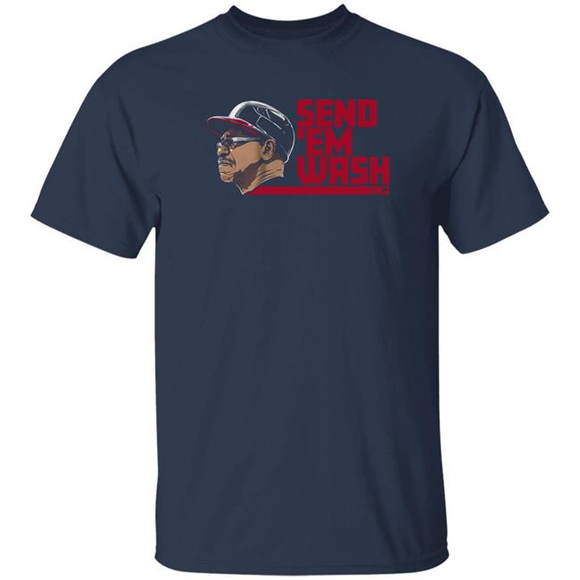 Ben Verlander Wearing Ron Washington Send 'Em Wash Shirt Flippin' Bats Podcast