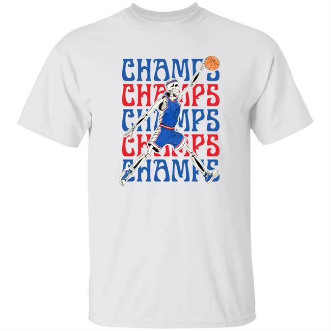 Barstool Sports Merch Ka Skeleton Champs Shirt Kansas Championship