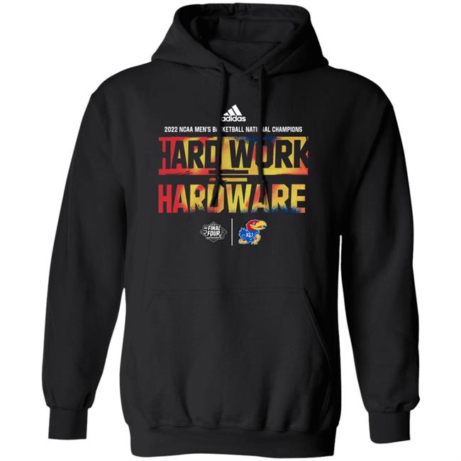 Kansas Jayhawks National Champions Hard Work Hardware Shirt Kansas Jayhawks National Champions Hard Work Hardware Shirt