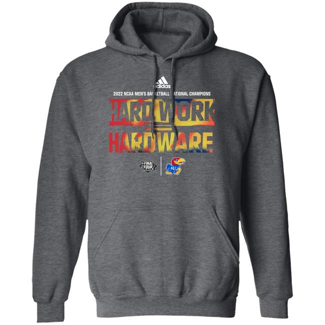 Kansas Jayhawks National Champions Hard Work Hardware Shirt Kansas Jayhawks National Champions Hard Work Hardware Shirt