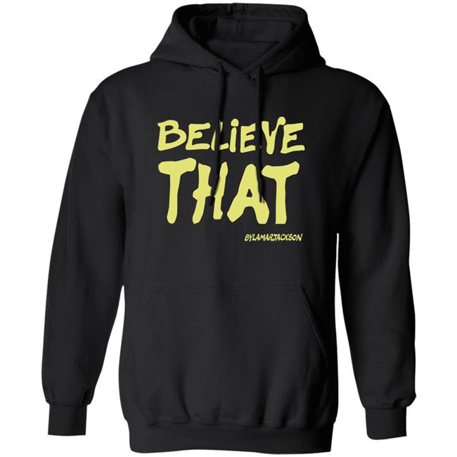 Believe That Slime Green Lamar Jackson Hoodie Era8 Appreal