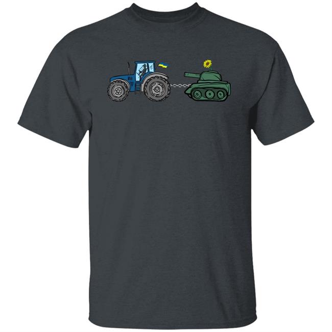 A Ukrainian Farmer Finds A Russian Tank Shirt Saint Javelin Store