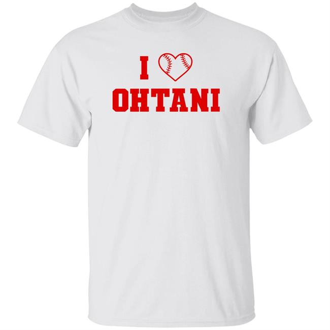 I Love Ohtani Shirt Ohtani Shohei Shortest Stop