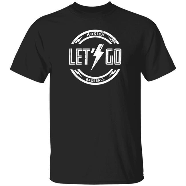 Virginia Tech Baseball Let' Go Hokies Baseball Shirt