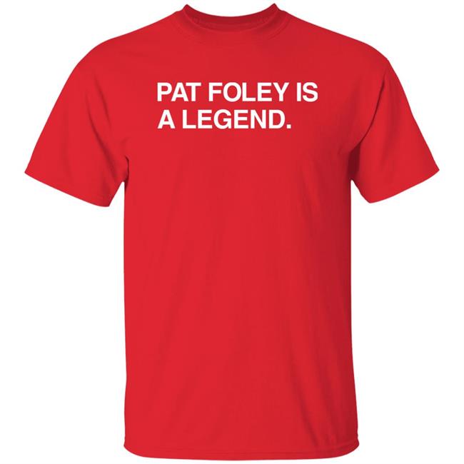 Obvious Shirts Pat Foley Is A Legend Shirt Chicago Blackhawks