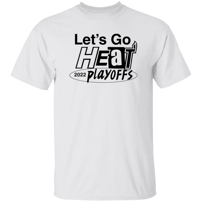 White Hot Let's Go Heat 2022 Playoffs Shirt Miami Heat 15 Kennel Club Aldonis