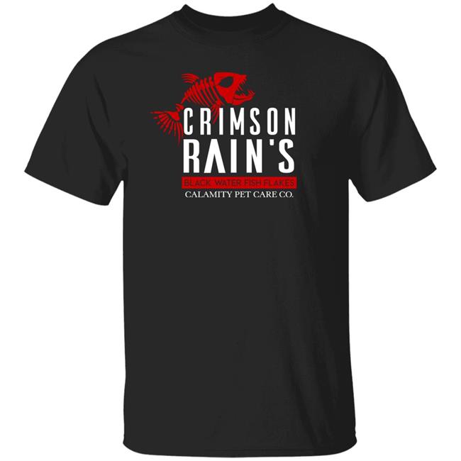 Maybejamescheek Crimson Rain's Shirt Kictor Store