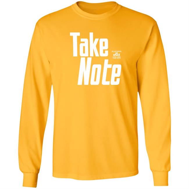 Utah Jazz Take Note Playoffs 2022 Shirt Jazz Uniform Tracker Utah Jazz Take Note Playoffs 2022 Shirt Jazz Uniform Tracker