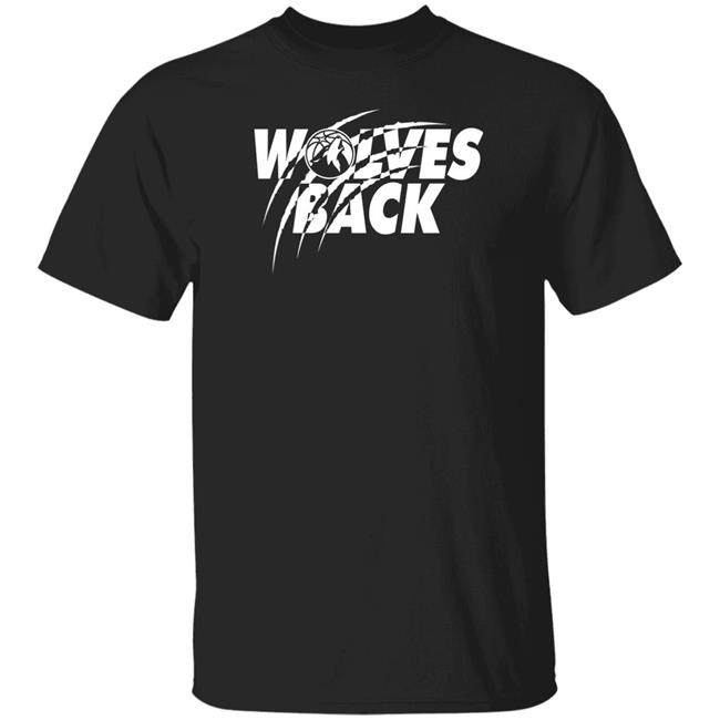 Wolves Back Playoff Shirt Minnesota Timberwolves