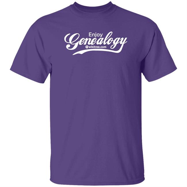 Wikitree Enjoy Genealogy Shirt Marian Burk Wood