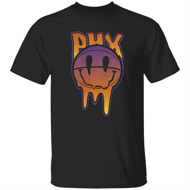 Nicosbarbershop Merch Melting Faces Suns Playoff Shirt Phoenix Suns