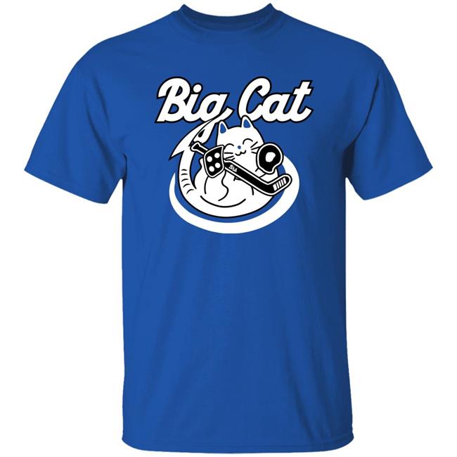 Big Cat Hockey Shirt Bring Hockey Back TAMPA Big Cat Bhb T Shirt