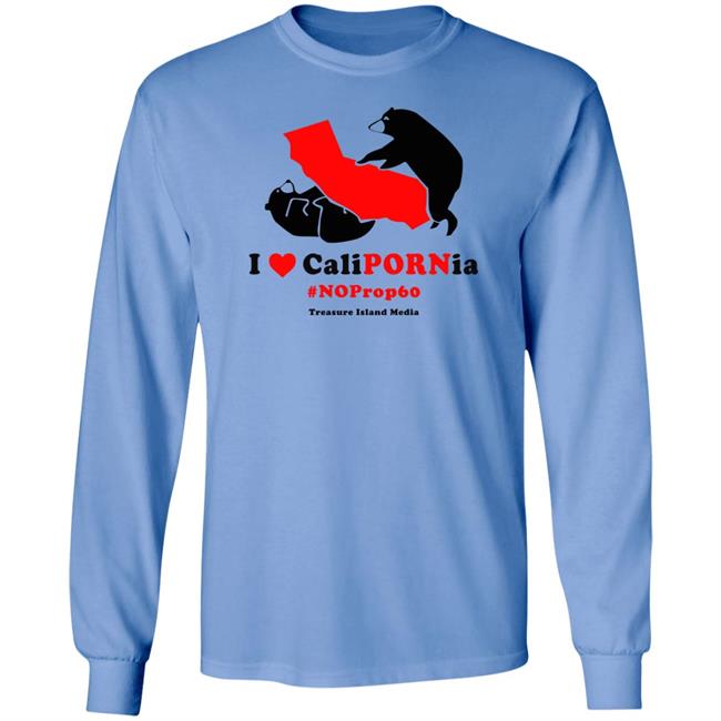 Scott Wiener Wearing I Love Calipornia No Prop 60 Treasure Island Media Shirt California Scott Wiener Wearing I Love Calipornia No Prop 60 Treasure Island Media Shirt California