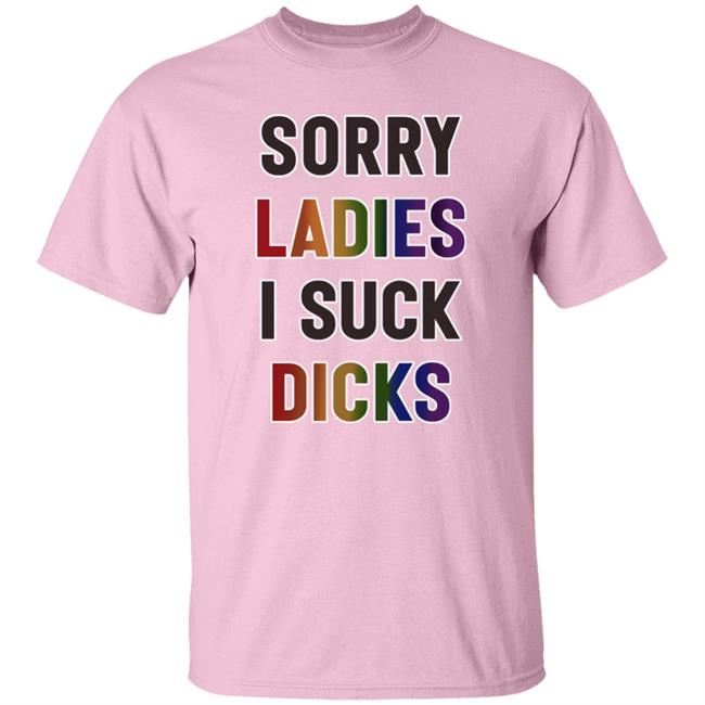 ¡ʇɐɹ - Noah Sorry Ladies I Suck Dicks Shirt Dream Fanart