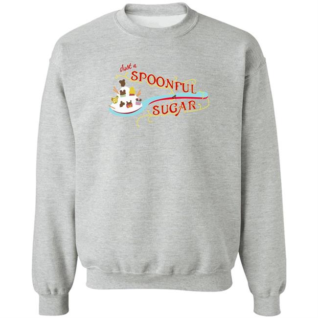 Mary Poppins Star Dick Van Dyke Wearing Just A Spoonful Of Sugar Sweatshirt