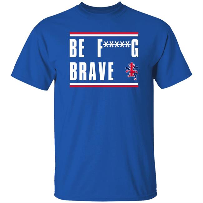 Be F****G Brave Take It To These Shirt Cross Check Clothing Great Britain Ice Hockey