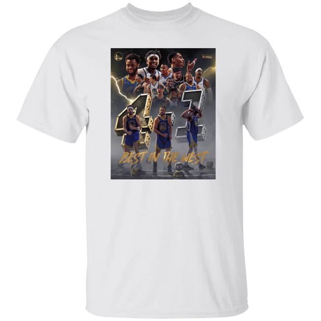 Best In The West 4-1 Shirt The Golden State Warriors Are Western Conference Champions