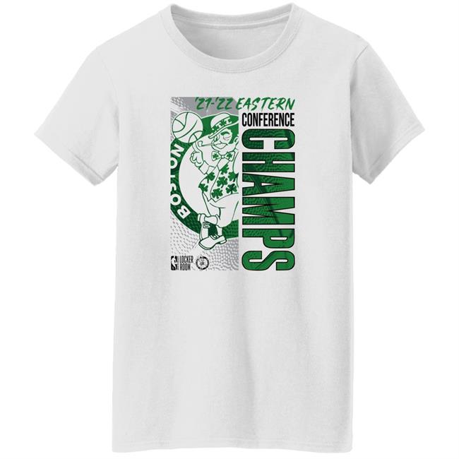Boston Celtics Celtics Store 2022 Eastern Conference Champions Locker Room Shirt