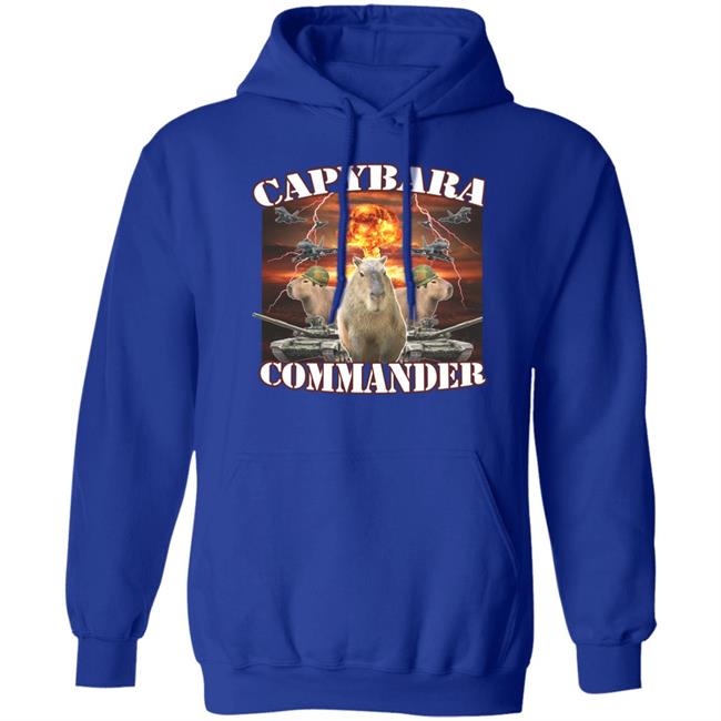Hardshirts777 Tiktok Capybara Commander Shirt Hard Shirts Merch