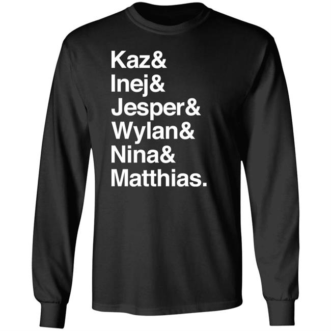 Six of Crows Kaz Inej Jesper Wylan Nina Matthias Shir Freddy Carter