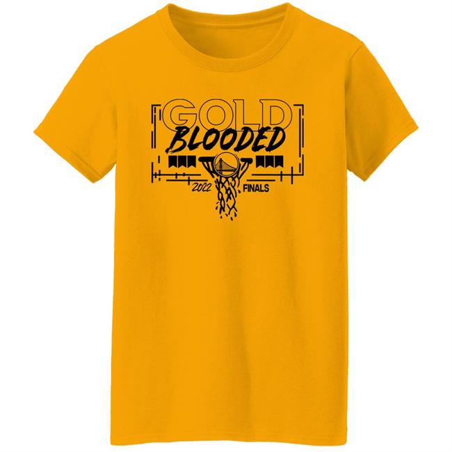 The Warriors’ Finals shirt Kerith Burke Gold Blooded 2022 Finals Shirt