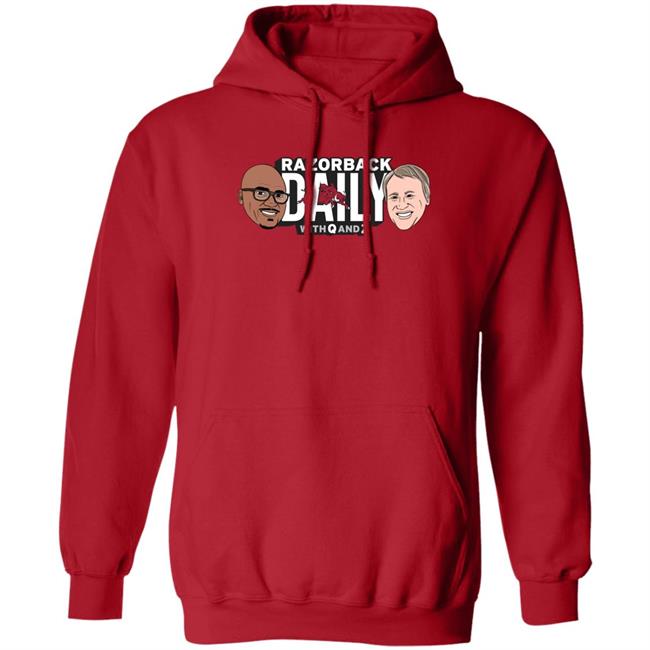 Matt Zimmerman Razorback Daily With Q And Z Shirt