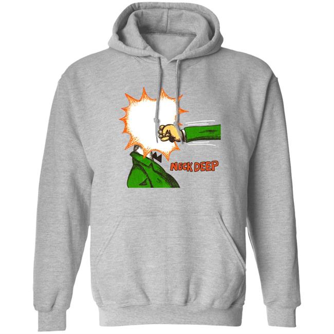 Slam Dunk 22 Merch Neck Deep Shut The Fuck Up Shirt Neckdeepuk