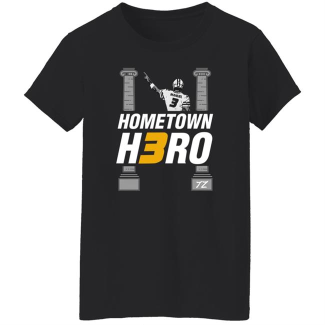 Martez Manuel Hometown H3ro Shirt Horns Down Store