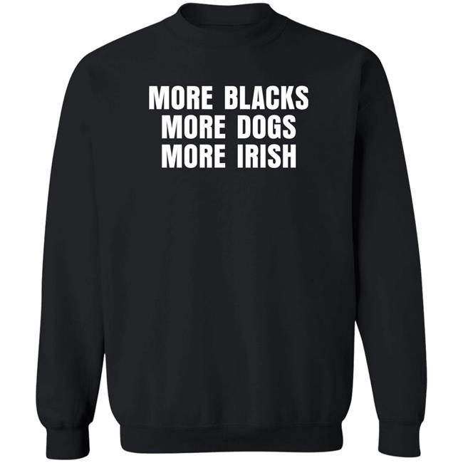 Loki De Búrca BrianDBourke More Black More Dogs More Irish Shirt