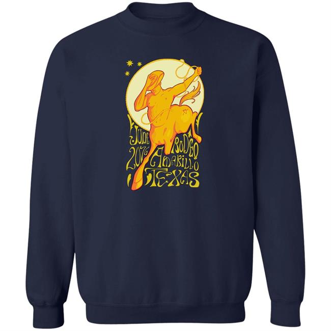 June 2076 Rodeo Amarillo Texas Shirt Art Nouveau Cowboy Centaur Jpbrammer